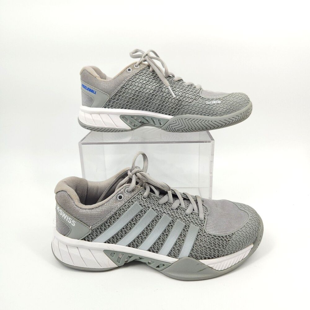 K Swiss Express Light Pickleball Shoes Women Size 8 Gray White
